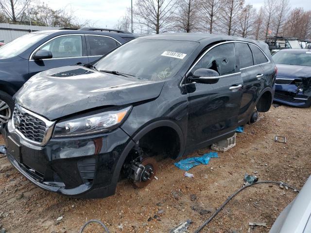 5XYPG4A38KG581562 - 2019 KIA SORENTO L BLACK photo 1