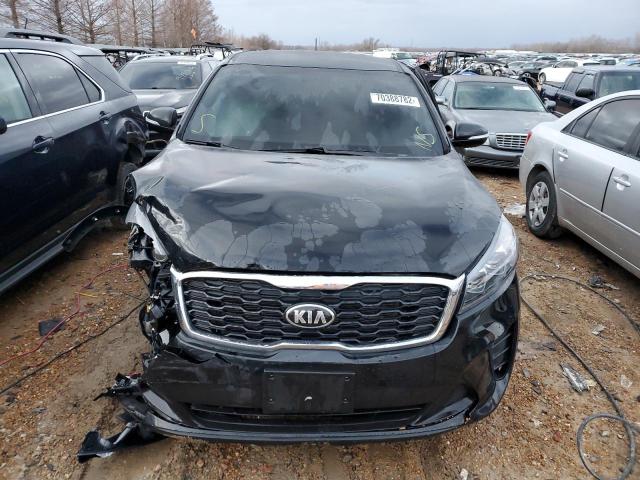 5XYPG4A38KG581562 - 2019 KIA SORENTO L BLACK photo 5