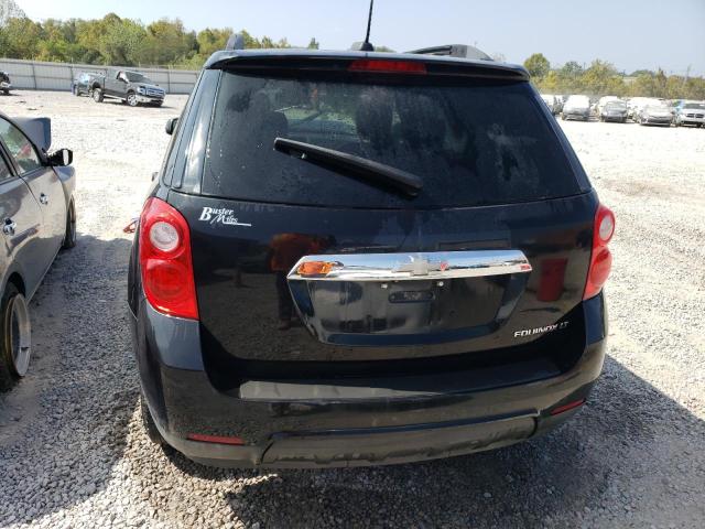 2GNALCEK6F6130220 - 2015 CHEVROLET EQUINOX LT BLACK photo 6