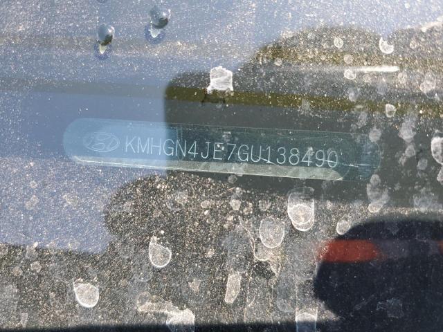 KMHGN4JE7GU138490 - 2016 HYUNDAI GENESIS 3.8L 黑色 照片 12