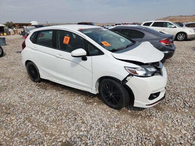 3HGGK5H60JM715083 - 2018 HONDA FIT SPORT WHITE photo 4