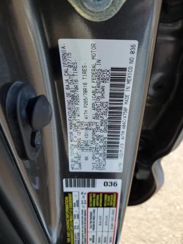 3TMLU4EN6FM203476 - 2015 TOYOTA TACOMA DOUBLE CAB 灰色 照片 23