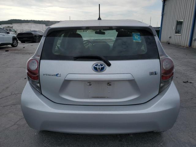 JTDKDTB32C1518504 - 2012 TOYOTA PRIUS C SILVER photo 6