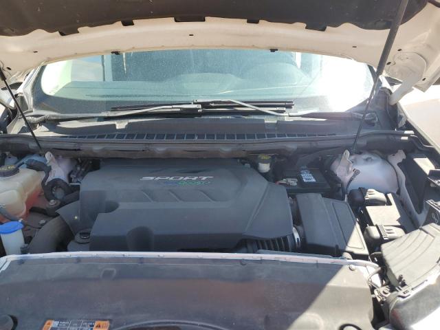 2FMTK4AP9FBB42165 - 2015 FORD EDGE SPORT WHITE photo 12
