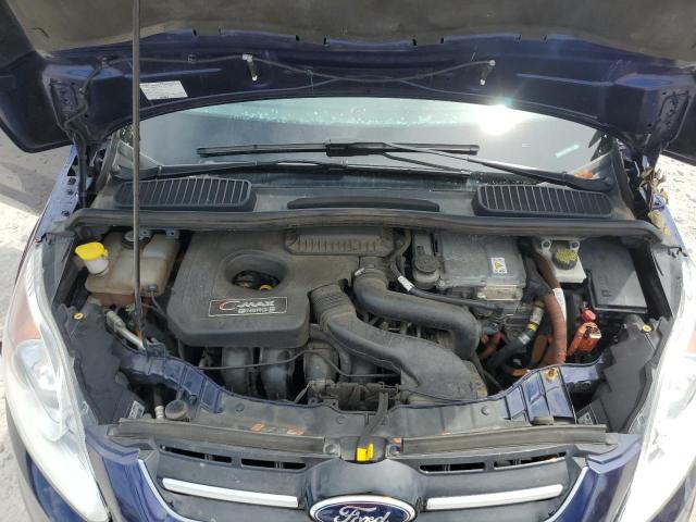 1FADP5CU4GL100531 - 2016 FORD C-MAX PREMIUM SEL BLUE photo 12