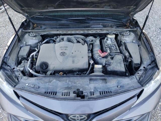 4T1BZ1HK6JU009561 - 2018 TOYOTA CAMRY XSE 灰色 照片 11