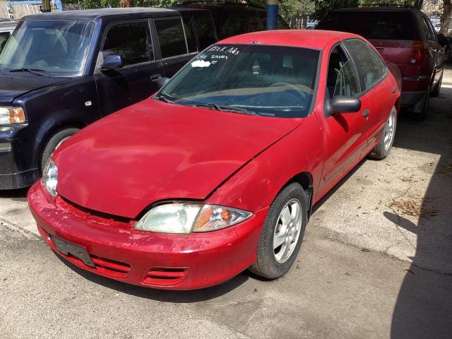 1G1JC524X27372876 - 2002 CHEVROLET CAVALIER BASE RED photo 2