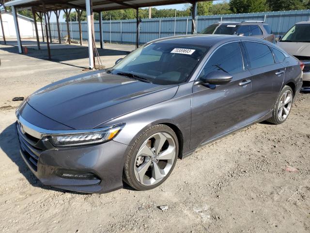 1HGCV2F98JA000292 - 2018 HONDA ACCORD TOURING GRAY photo 1