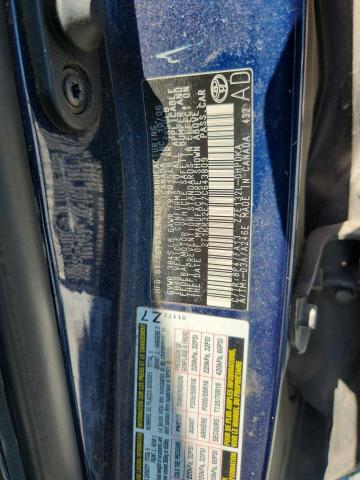 2T1KR32E77C643809 - 2007 TOYOTA COROLLA MA XR BLUE photo 12