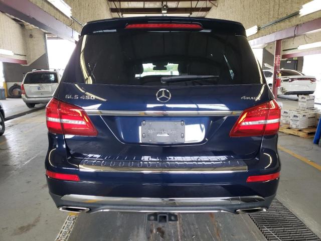 4JGDF6EE5HA886941 - 2017 MERCEDES-BENZ GLS 450 4MATIC BLUE photo 6