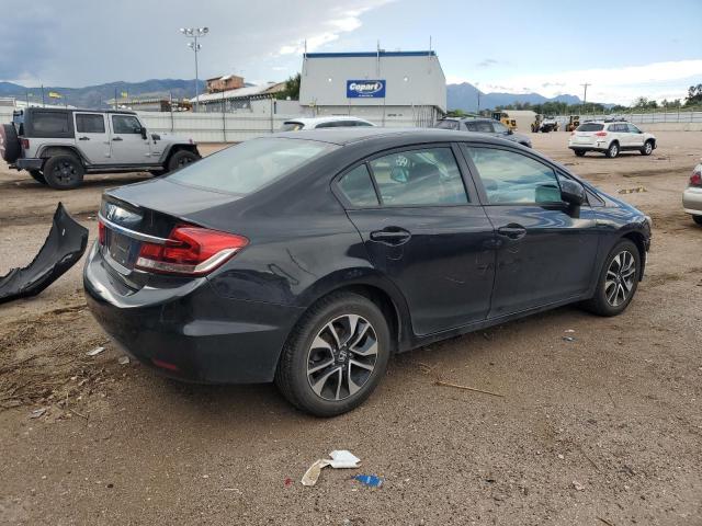 19XFB2F84DE075228 - 2013 HONDA CIVIC EX BLACK photo 3