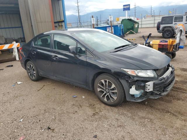 19XFB2F84DE075228 - 2013 HONDA CIVIC EX BLACK photo 4