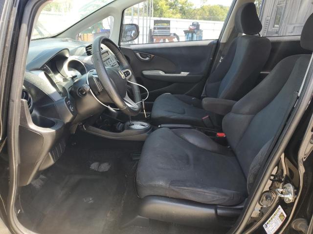JHMGE8H48AS017266 - 2010 HONDA FIT SPORT BLACK photo 7