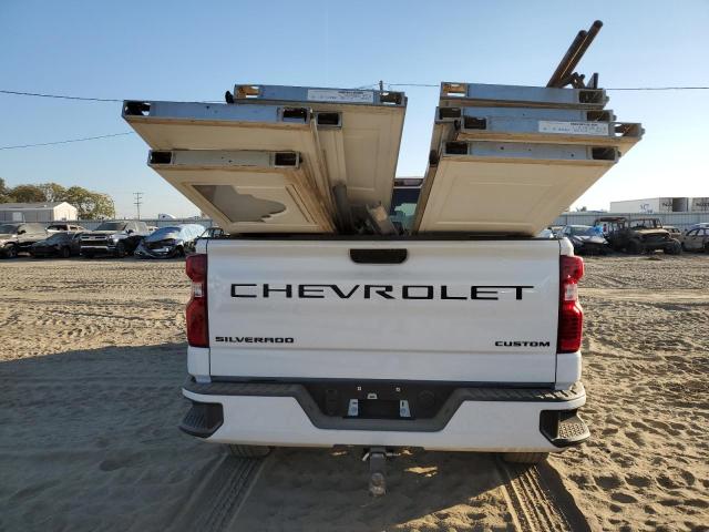 1GCPABEK5NZ607631 - 2022 CHEVROLET SILVERADO C1500 CUSTOM WHITE photo 6