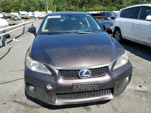 JTHKD5BH8B2037302 - 2011 LEXUS CT 200 BROWN photo 5