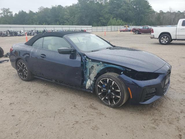 WBA73DB01SCS34687 - 2025 BMW M440XI BLUE photo 4