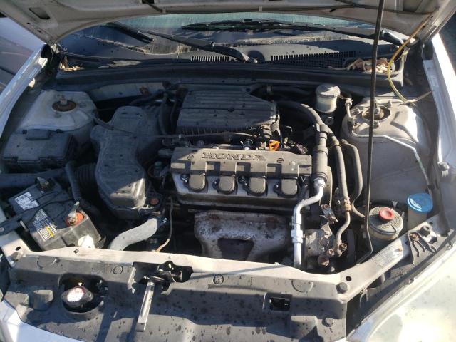 1HGES16344L006123 - 2004 HONDA CIVIC DX VP Gümüş foto 11