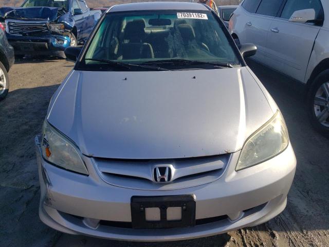 1HGES16344L006123 - 2004 HONDA CIVIC DX VP Gümüş foto 5