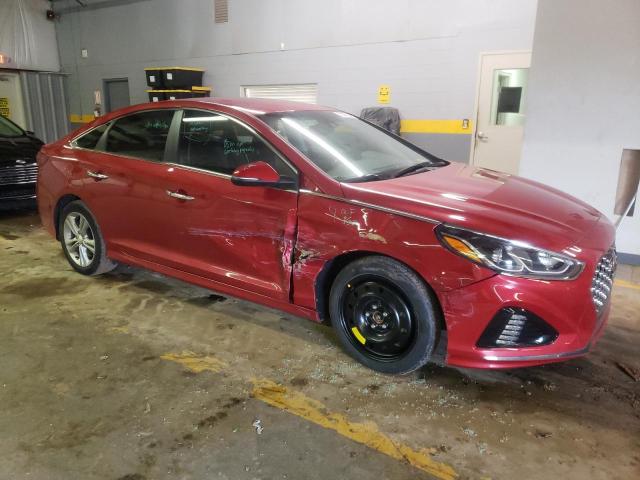 5NPE34AFXKH790811 - 2019 HYUNDAI SONATA LIMITED RED photo 4