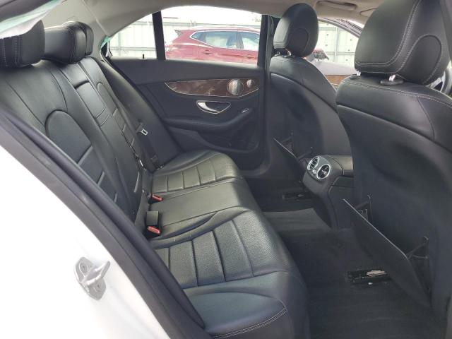 55SWF4KB7FU033858 - 2015 MERCEDES-BENZ C 300 4MATIC WHITE photo 10