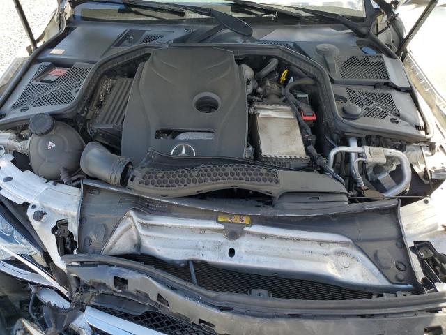 55SWF4KB7FU033858 - 2015 MERCEDES-BENZ C 300 4MATIC WHITE photo 11