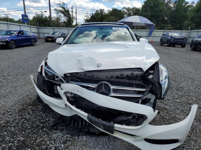 55SWF4KB7FU033858 - 2015 MERCEDES-BENZ C 300 4MATIC WHITE photo 5