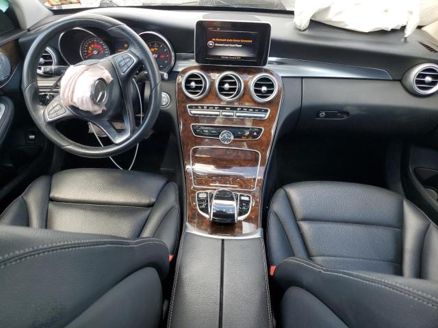 55SWF4KB7FU033858 - 2015 MERCEDES-BENZ C 300 4MATIC WHITE photo 8