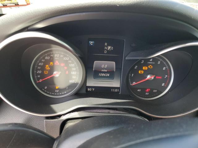 55SWF4KB7FU033858 - 2015 MERCEDES-BENZ C 300 4MATIC WHITE photo 9