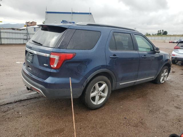 1FM5K8D80GGC05863 - 2016 FORD EXPLORER XLT Mavi foto 3
