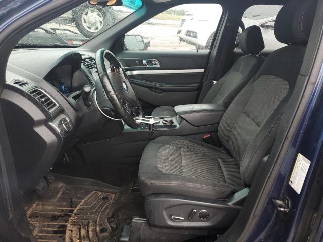 1FM5K8D80GGC05863 - 2016 FORD EXPLORER XLT Mavi foto 7
