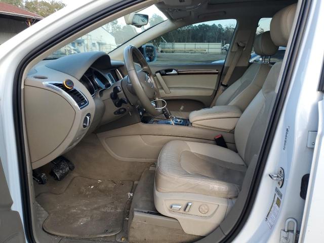 WA1DGAFE1DD014780 - 2013 AUDI Q7 PRESTIGE WHITE photo 7