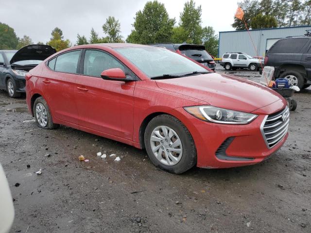 5NPD74LF1JH263736 - 2018 HYUNDAI ELANTRA SE RED photo 4