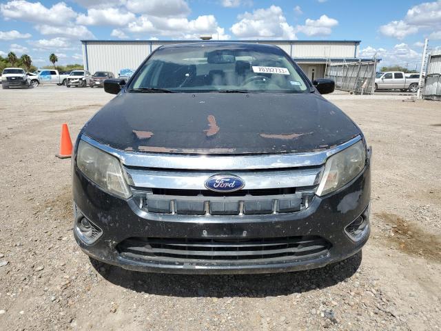 3FAHP0HG3CR414013 - 2012 FORD FUSION SE BLACK photo 5