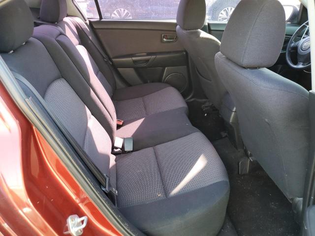 JM1BK32G781157545 - 2008 MAZDA 3 I RED photo 10