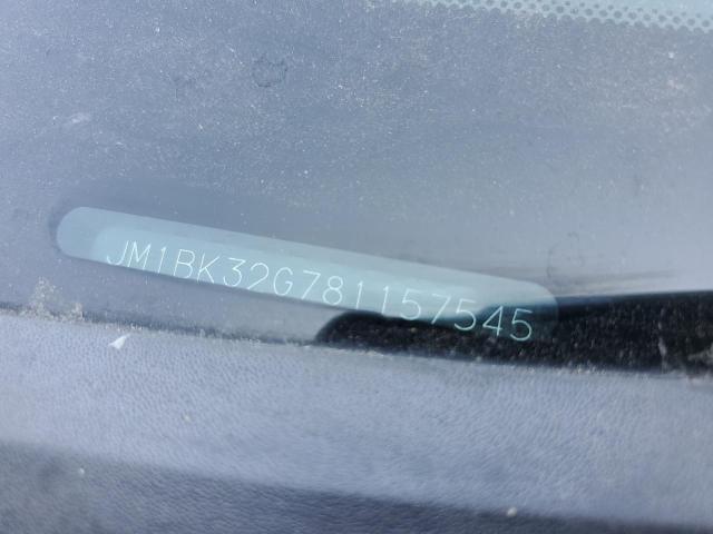 JM1BK32G781157545 - 2008 MAZDA 3 I RED photo 12