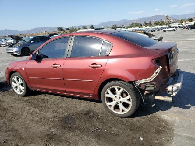 JM1BK32G781157545 - 2008 MAZDA 3 I RED photo 2