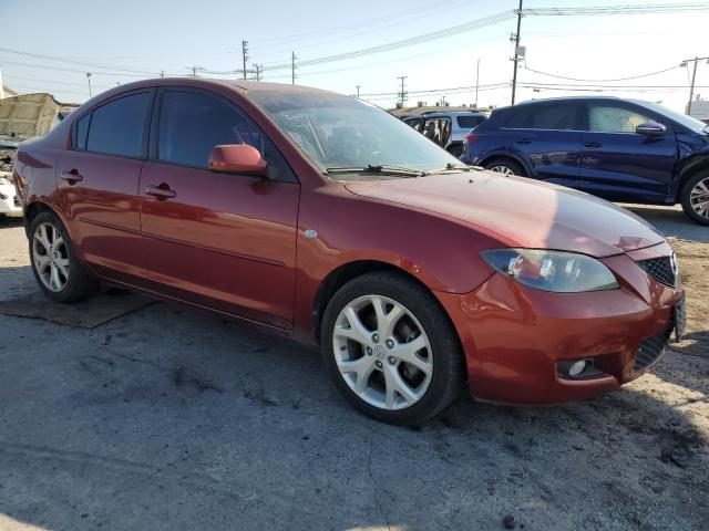 JM1BK32G781157545 - 2008 MAZDA 3 I RED photo 4