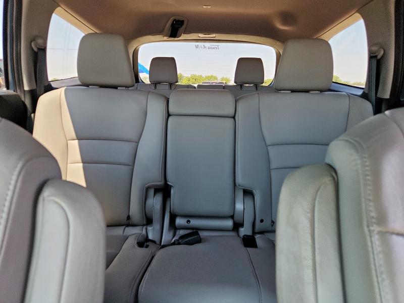 5FNYF6H55HB066982 - 2017 HONDA PILOT EXL BLUE photo 10