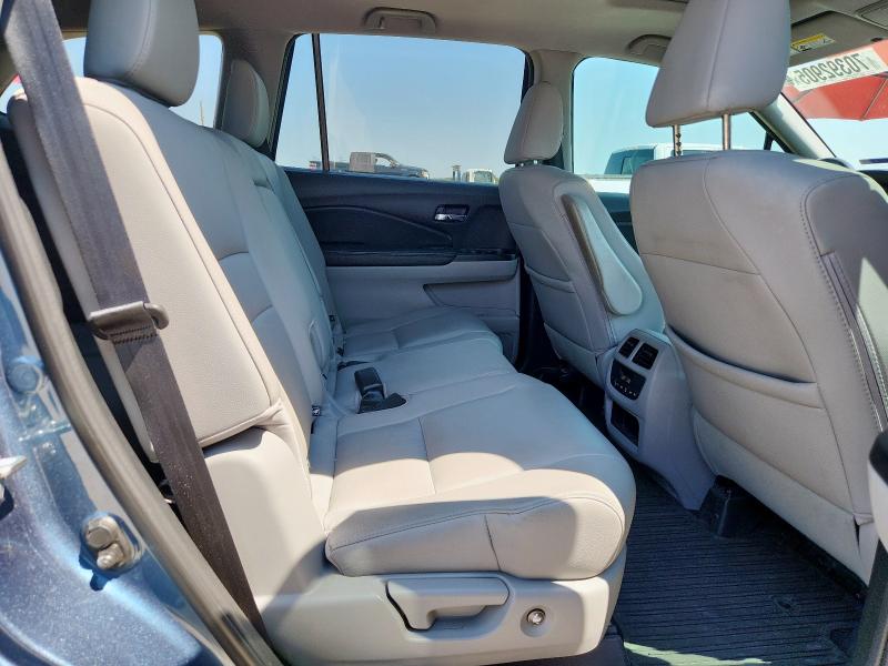 5FNYF6H55HB066982 - 2017 HONDA PILOT EXL BLUE photo 11