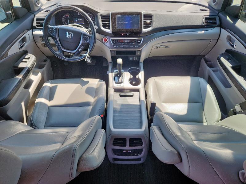 5FNYF6H55HB066982 - 2017 HONDA PILOT EXL BLUE photo 8