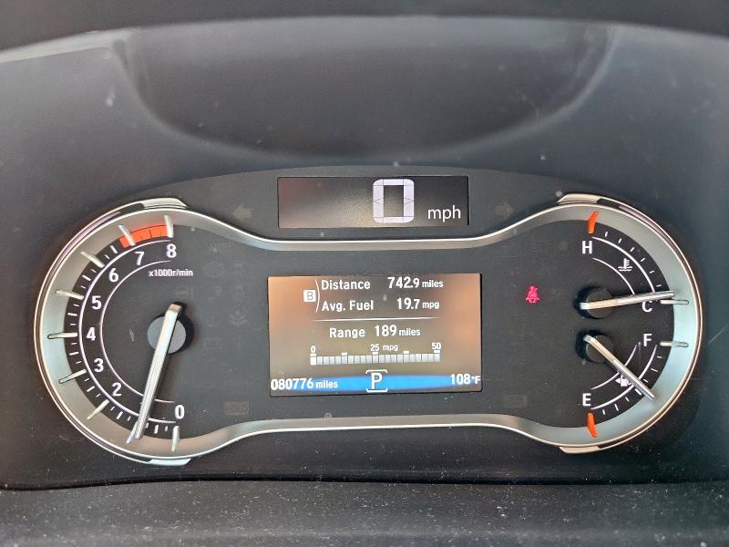 5FNYF6H55HB066982 - 2017 HONDA PILOT EXL BLUE photo 9