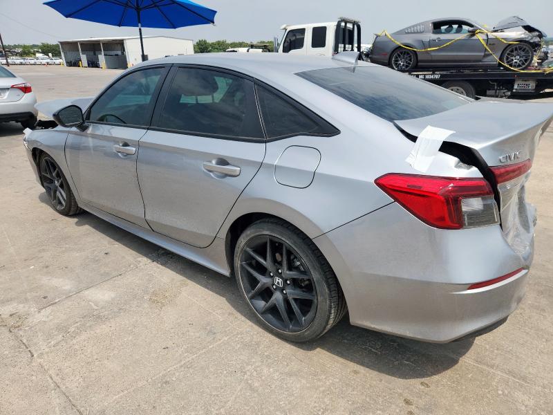 2HGFE2F51NH594368 - 2022 HONDA CIVIC SPORT ვერცხლისფერი ფოტო 2