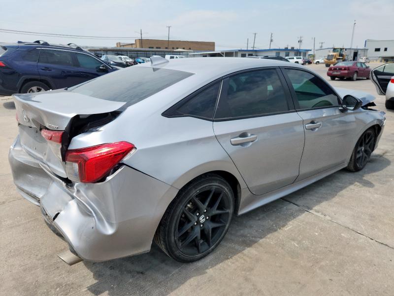 2HGFE2F51NH594368 - 2022 HONDA CIVIC SPORT ვერცხლისფერი ფოტო 3