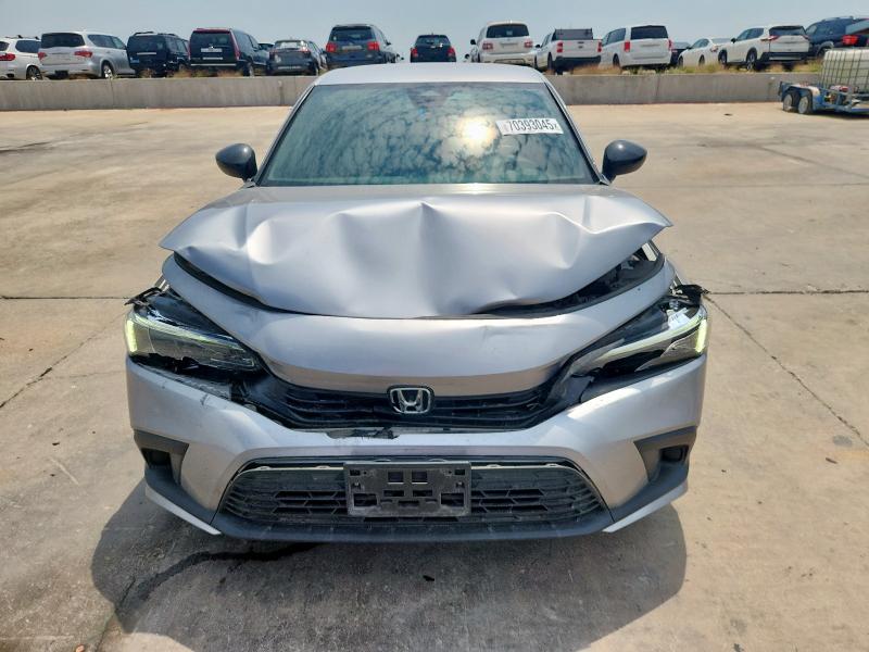 2HGFE2F51NH594368 - 2022 HONDA CIVIC SPORT ვერცხლისფერი ფოტო 5