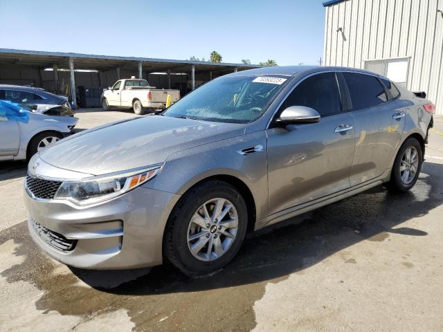 5XXGT4L3XJG199075 - 2018 KIA OPTIMA LX SILVER photo 1