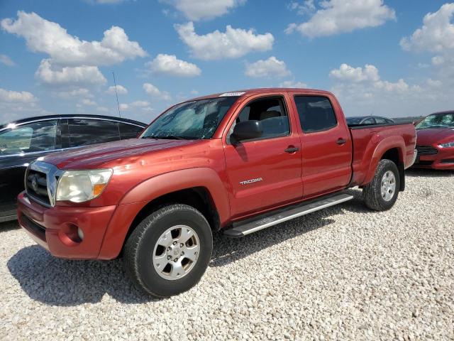 5TEKU72N87Z379791 - 2007 TOYOTA TACOMA DOUBLE CAB PRERUNNER LONG BED RED photo 1