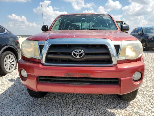 5TEKU72N87Z379791 - 2007 TOYOTA TACOMA DOUBLE CAB PRERUNNER LONG BED RED photo 5