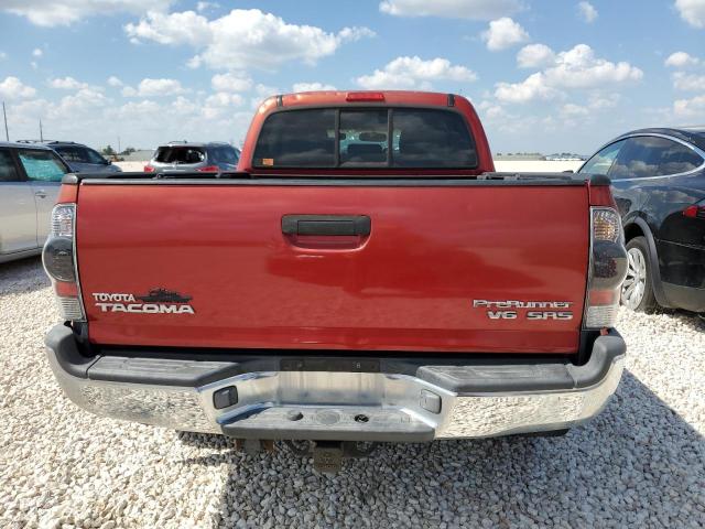 5TEKU72N87Z379791 - 2007 TOYOTA TACOMA DOUBLE CAB PRERUNNER LONG BED RED photo 6