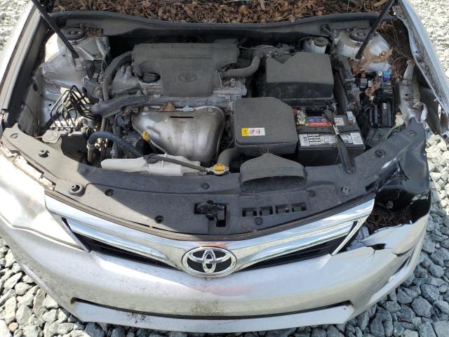 4T1BF1FK8CU125763 - 2012 TOYOTA CAMRY BASE SILVER photo 11
