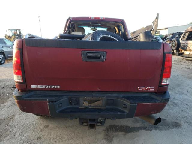 1GT125E83DF161097 - 2013 GMC SIERRA K2500 DENALI MAROON photo 6